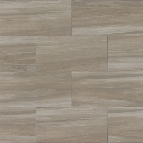 Rose Wood 12" x 24" x 3/8" Floor and Wall Tile in Taupe
