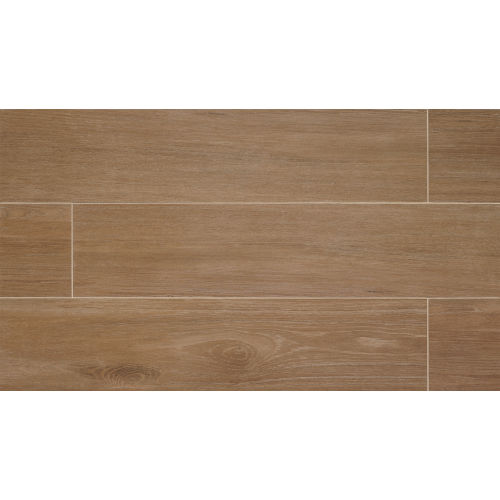 Chesapeake 8" x 24" x 3/8" Floor and Wall Tile in Walnut