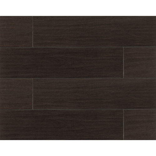 Heathland Collection 6" x 24" Floor & Wall Tile in Nero