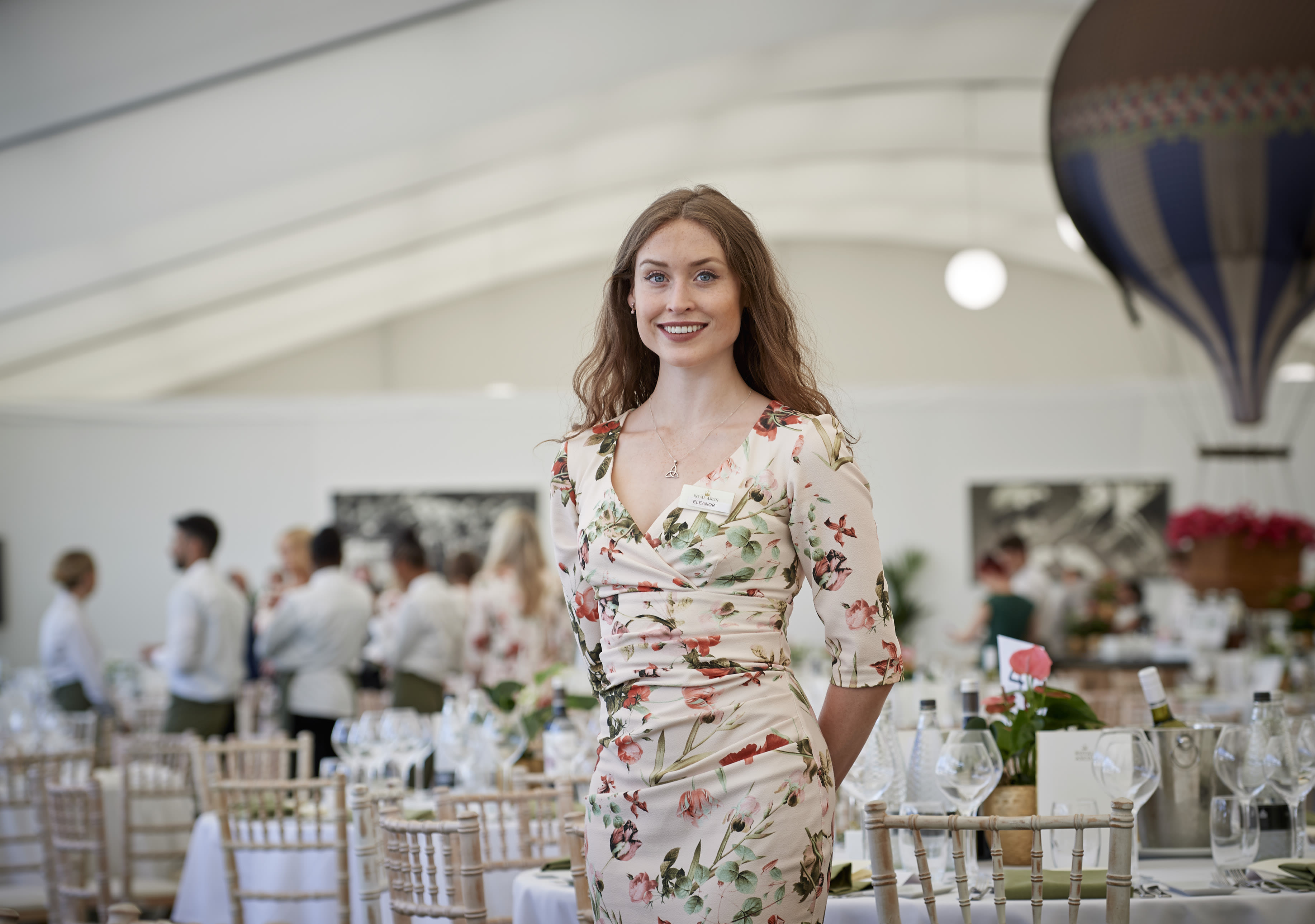 A hostess from Royal Ascot