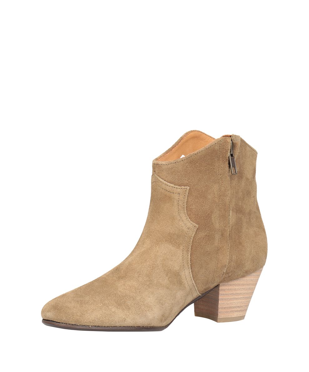 isabel marant dicker suede boots