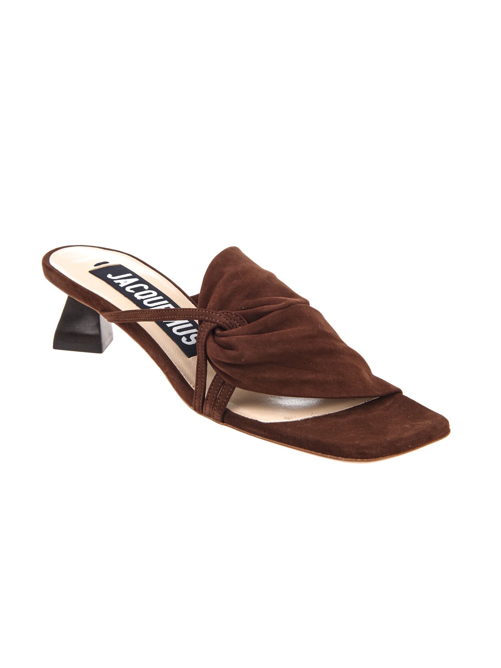 jacquemus logo mules