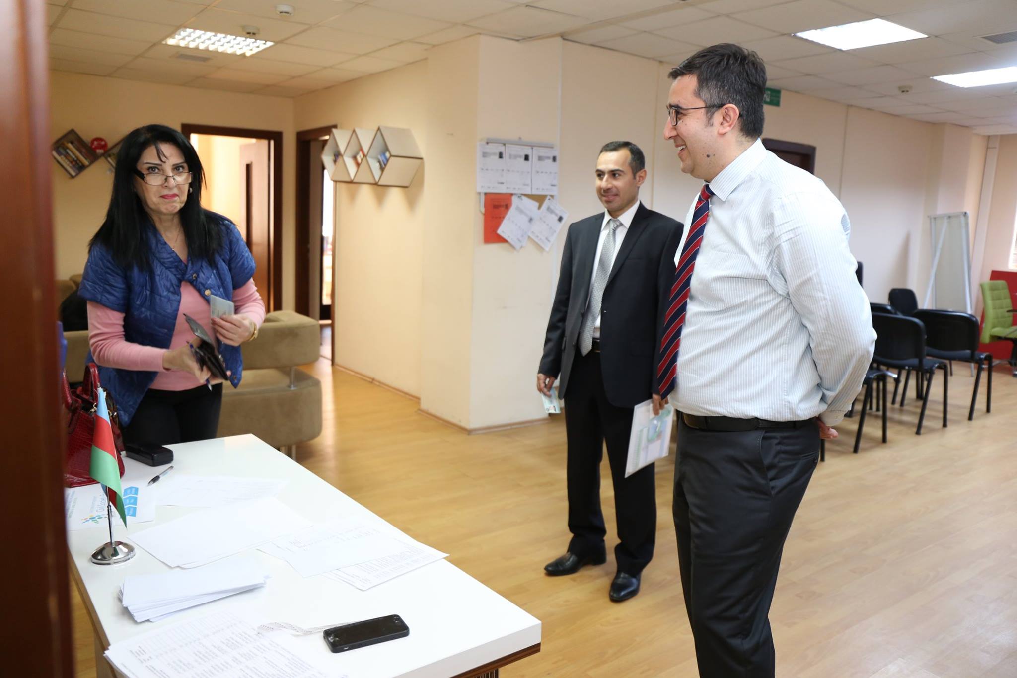 Azerbaijan national platform conducted an election to the annual assembly to be held in ootober 2017 in tallin