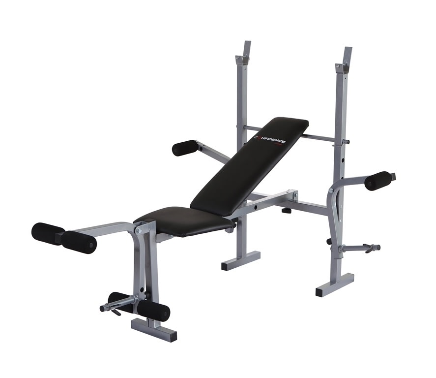 Confidence Weight Lifting Bench with Arm Press