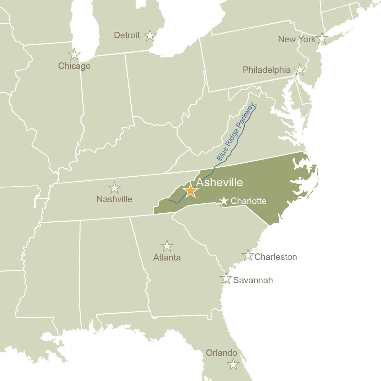 Getting Around Asheville  Asheville, NC's Official Travel Site