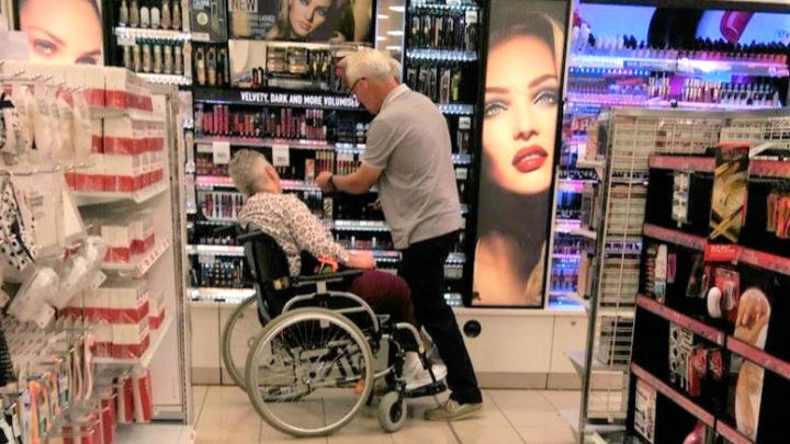 Such a gorgeous couple, proving love stands the test of time.
