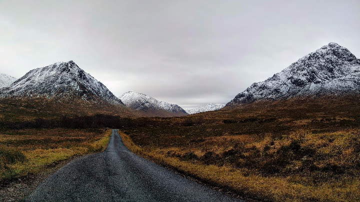 The gorgeous Scottish Highlands (Image: u/porkstaufferson on Reddit).