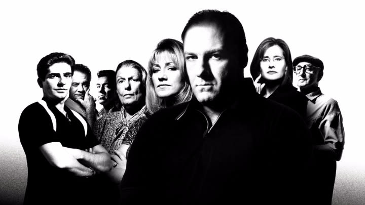 The cast of the Sopranos (HBO Entertainment).