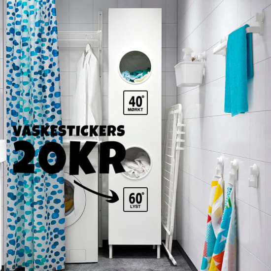 Vaske stickers - klistermærker 10*10cm Vaske stickers - klistermærker 10*10cm