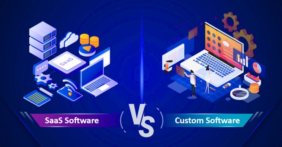 Custom Software vs SaaS: Key Differences, Pros, and Cons