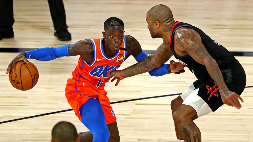 Dennis Schroder P J Tucker Fined For Game 5 Incident Yardbarker
