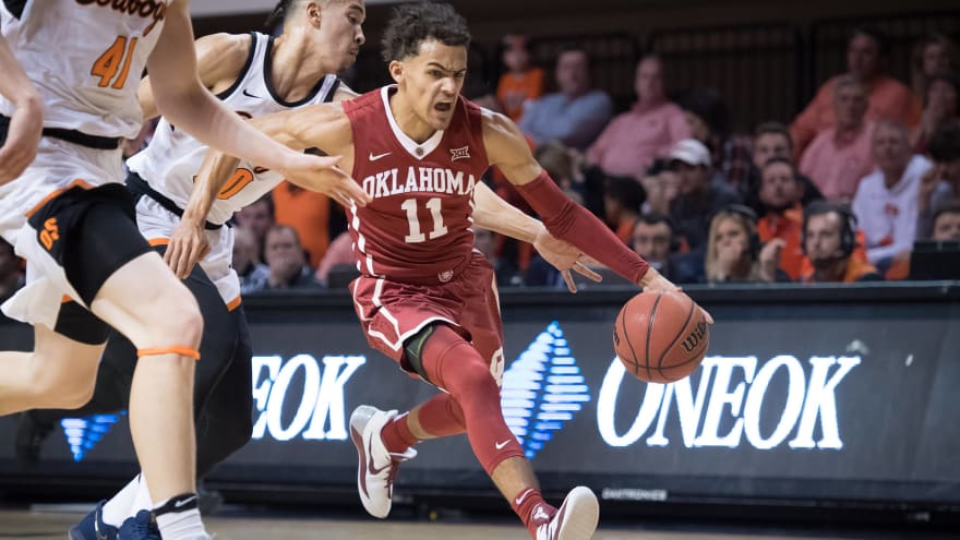 Trae Young Makes Defender Fall Down With Sick Move Drains Jumper
