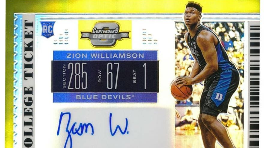 A Rookie Card For 21 999 Zion Williamson Driving Insane Market