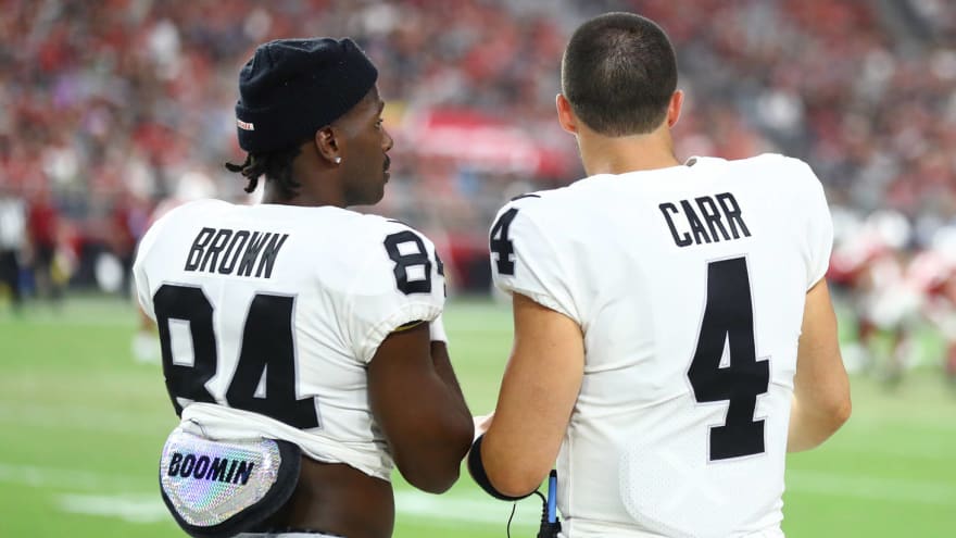 Derek Carr Amazed By Ab S Recall After Return To Practice Yardbarker