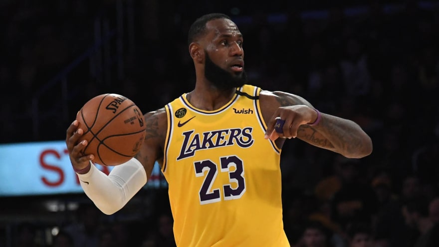 Lebron James Vows To Be A Laker For The Rest Of My Life Yardbarker