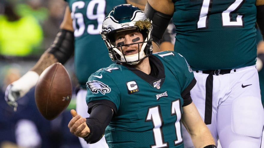 Carson Wentz Leaves For Concussion Testing Against Seahawks Yardbarker
