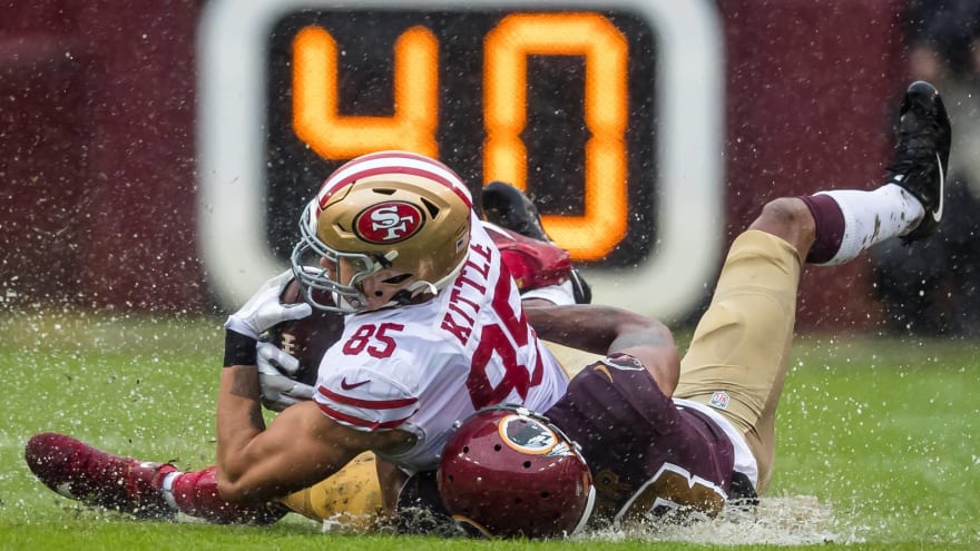 Six Breakout Nfl Stars From 49ers Kittle To Browns Garrett Yardbarker