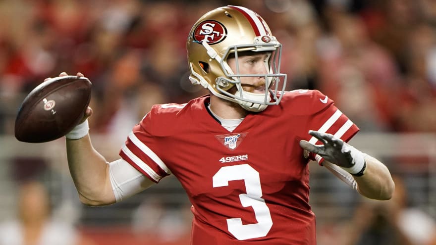 C J Beathard Injured Back Trying To Prepare 49ers Defense For Russell Wilson Yardbarker