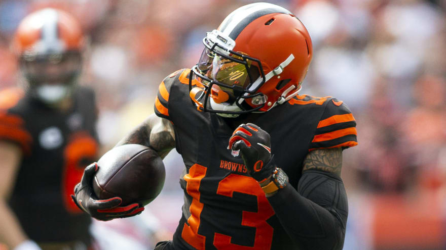 Watch Odell Beckham Jr Makes Slick One Handed Catch In Practice Yardbarker