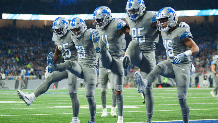 Watch Lions Players Do Rockettes Dance In Awesome Td Celebration Yardbarker