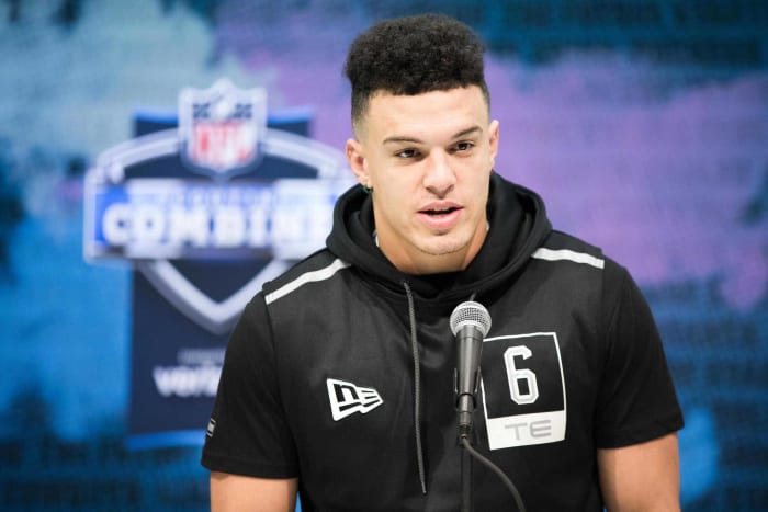 Green Bay Packers: Brycen Hopkins, TE, Purdue