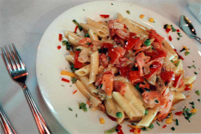 Penne with vodka sauce