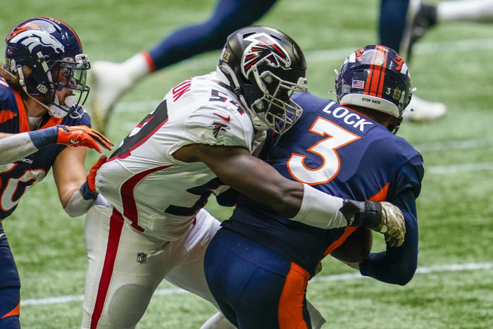 Deion Jones sidekick surfaces