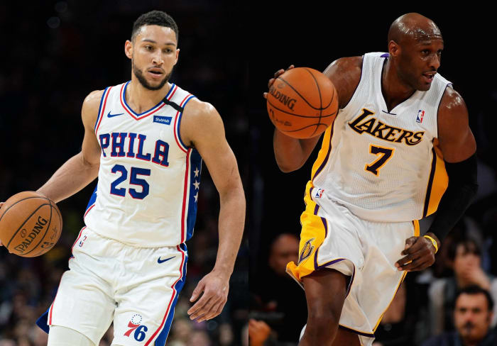 本·西蒙斯|  拉玛尔·奥多姆（Lamar Odom）