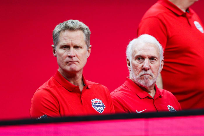 Steve Kerr and Gregg Popovich