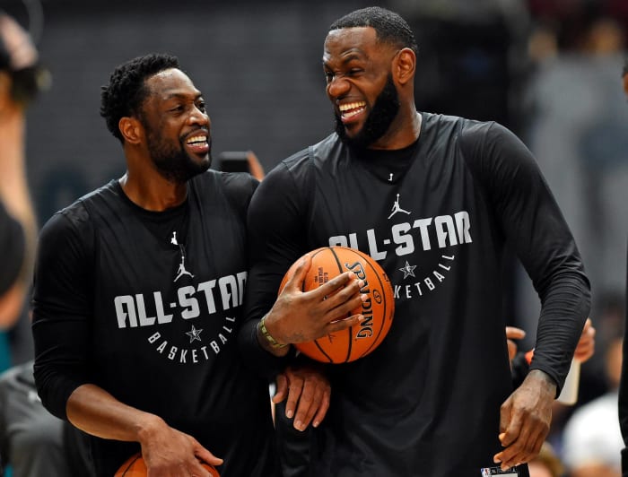 LeBron James and Dwyane Wade, Miami Heat