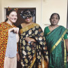 A student studying abroad with South India Term Abroad - SITA