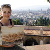 A student studying abroad with Studio Arts Centers International (SACI): Florence - SACI in Florence, Summer