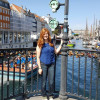 A student studying abroad with DIS Summer in Scandinavia