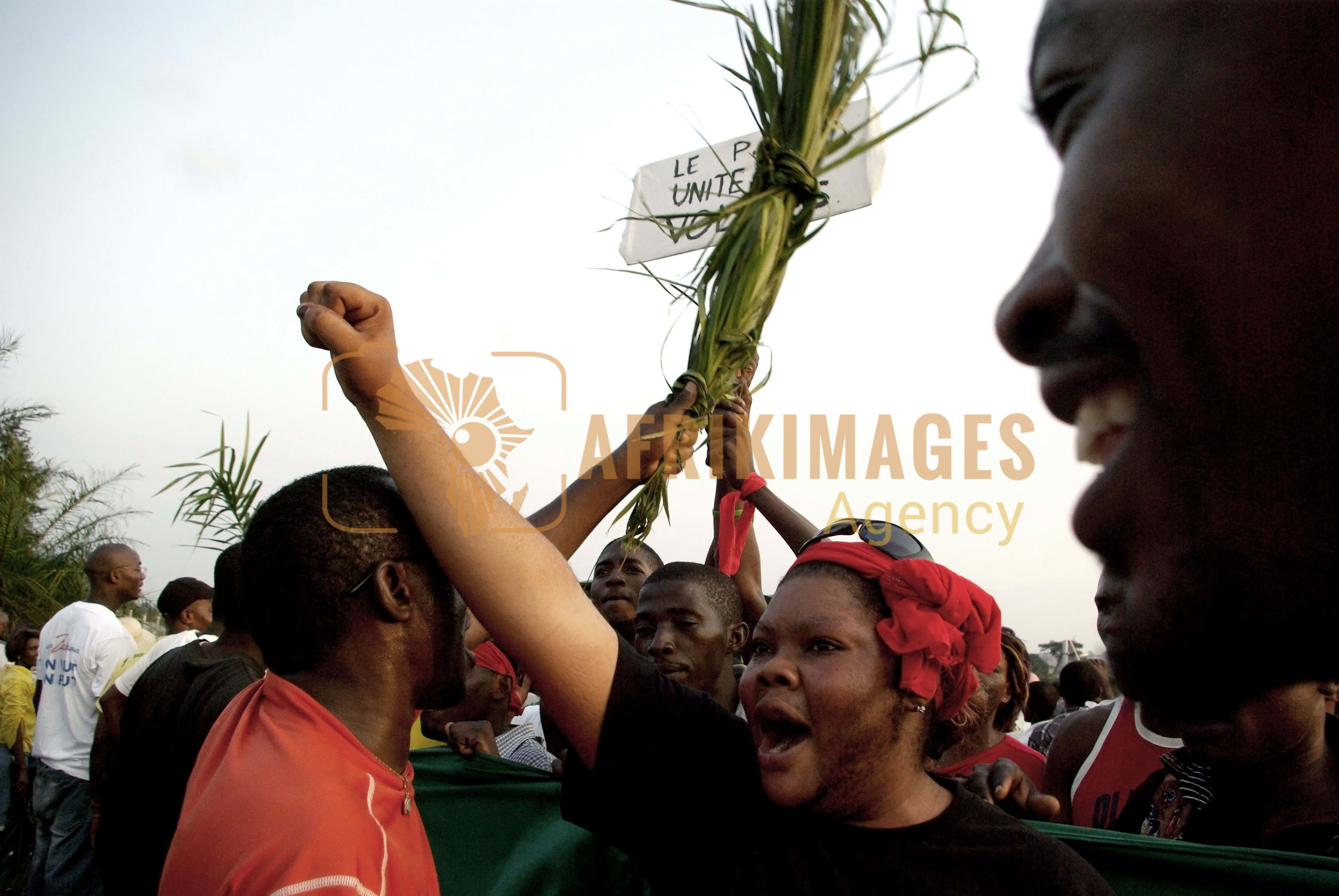 gabon / manifestations violentes