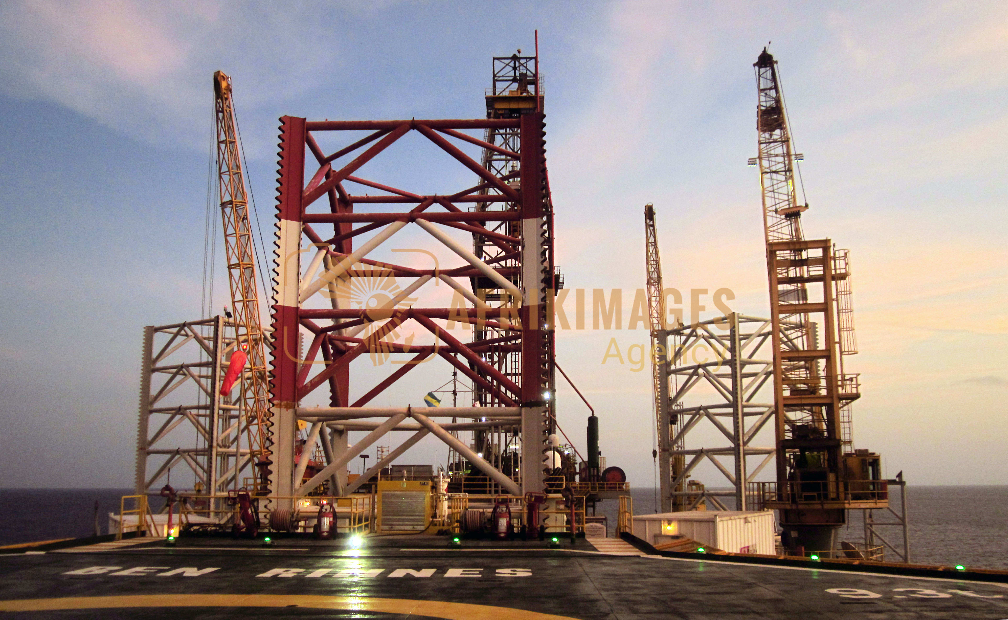 Afrikimages gabon / énergie 