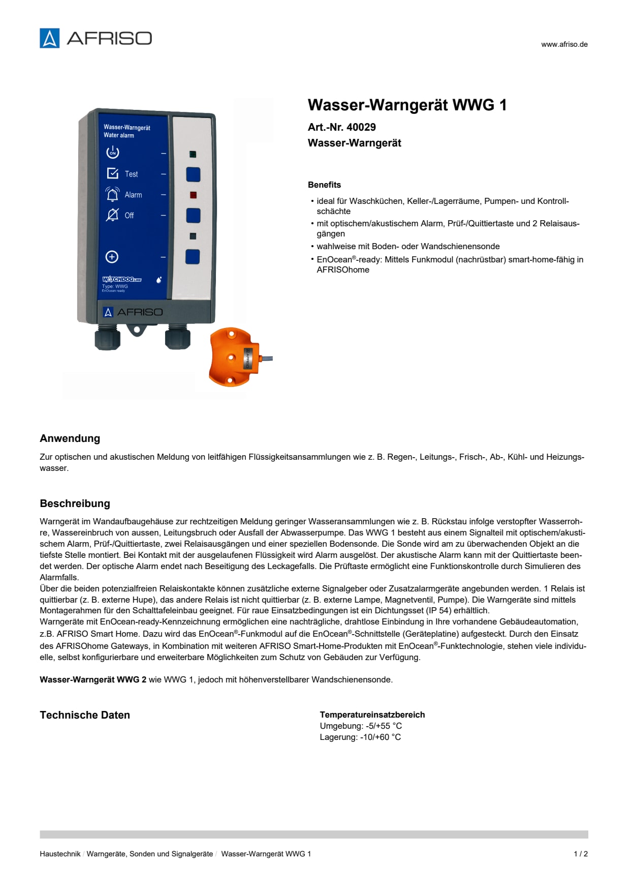 AFRISO_WASSER-WARNGERAET-WWG-1-WASSER-WARNGERAET_40029_DEU_CHE.PDF