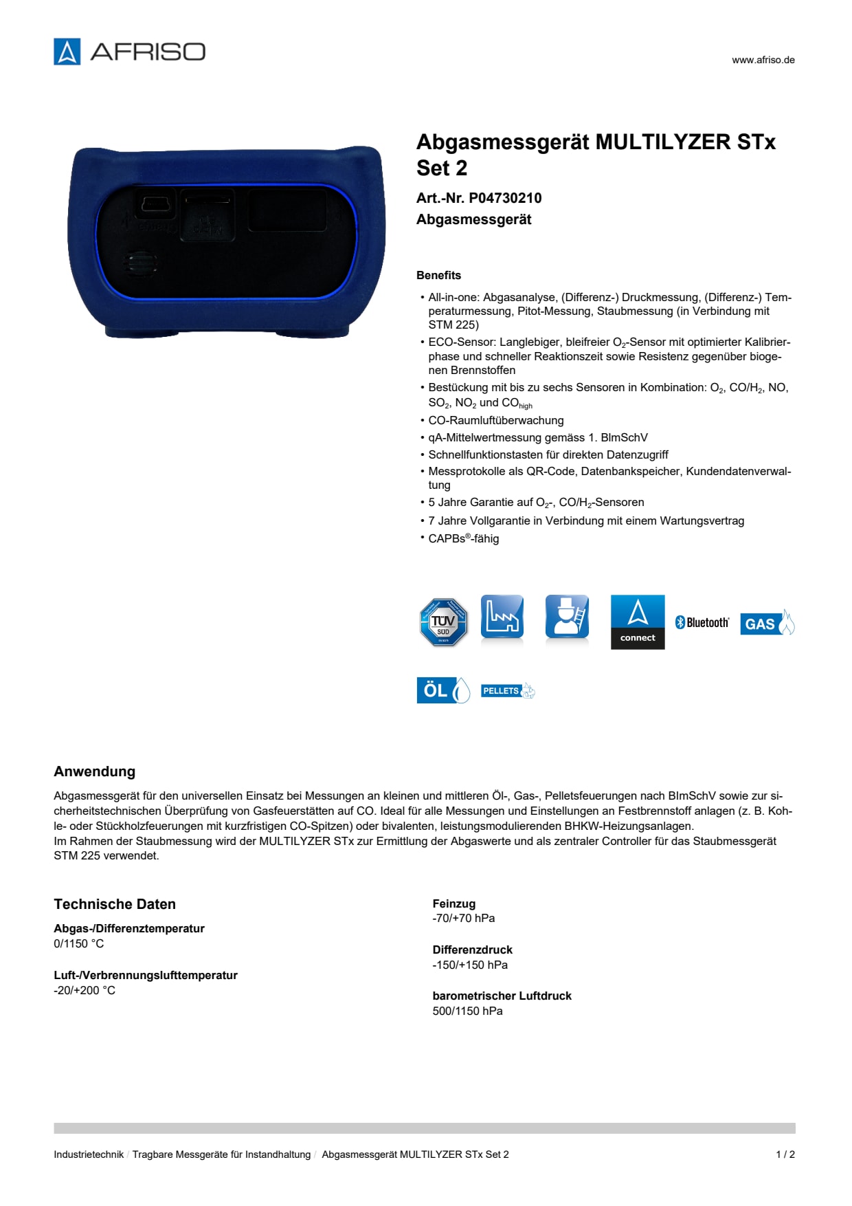 AFRISO_ABGASMESSGERAET-MULTILYZER-STX-SET-2-ABGASMESSGERAET_P04730210_DEU_CHE.PDF