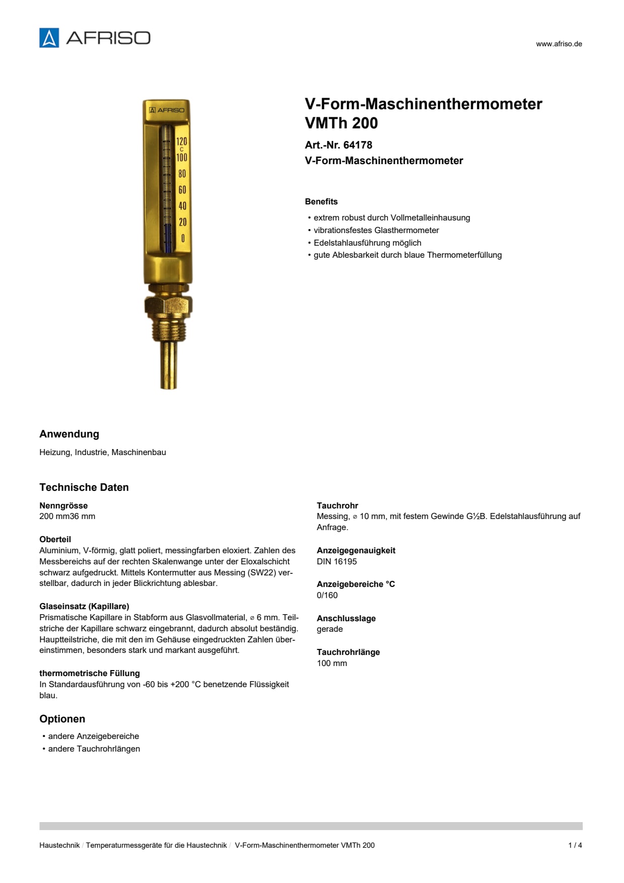 AFRISO_V-FORM-MASCHINENTHERMOMETER-VMTH-200-V-FORM-MASCHINENTHERMOMETER_64178_DEU_CHE.PDF