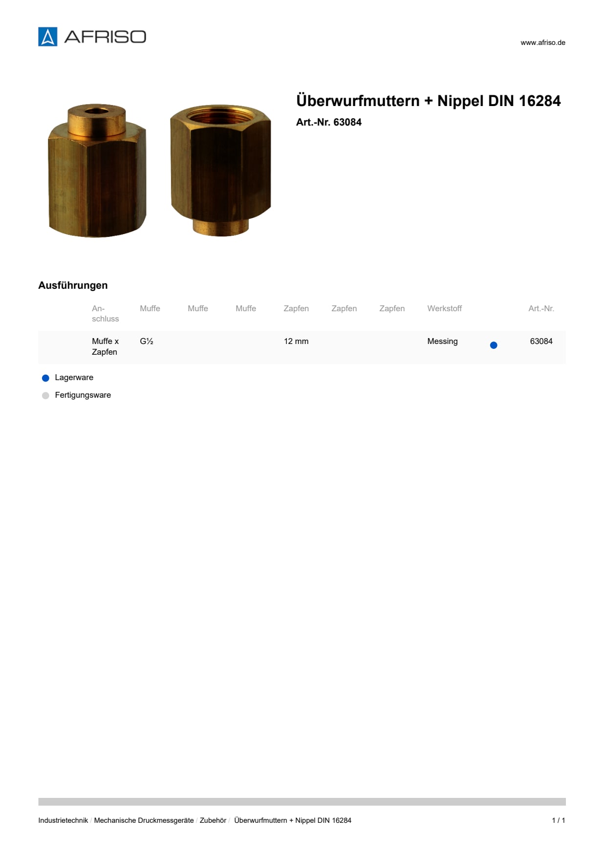 AFRISO_UEBERWURFMUTTERN---NIPPEL-DIN-16284_63084_DEU_CHE.PDF