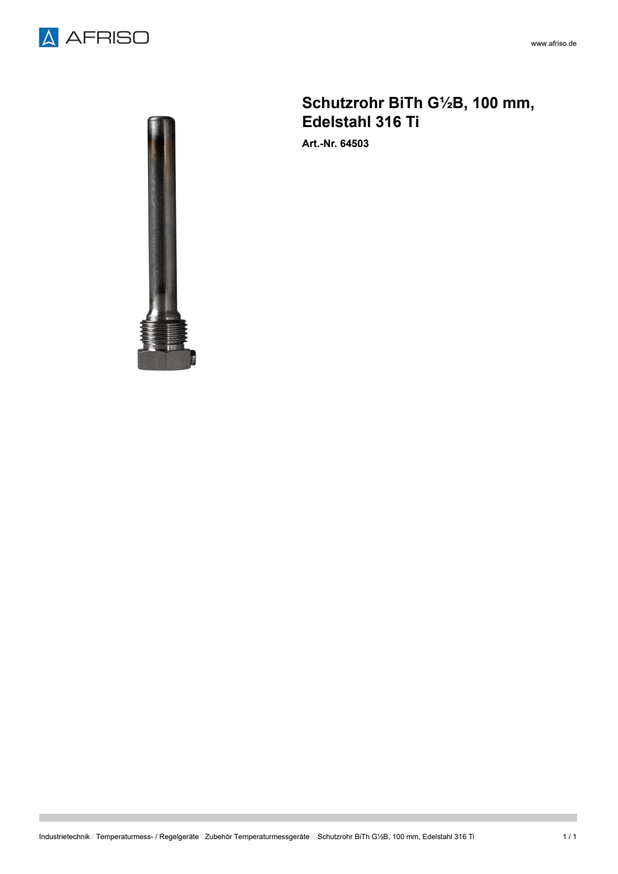 AFRISO_SCHUTZROHR-BITH-G-B--100-MM--EDELSTAHL-316-TI_64503_DEU_CHE.PDF