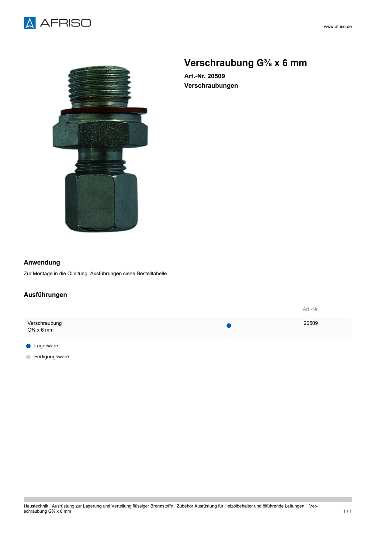 AFRISO_VERSCHRAUBUNG-G--X-6-MM-VERSCHRAUBUNGEN_20509_DEU_CHE.PDF