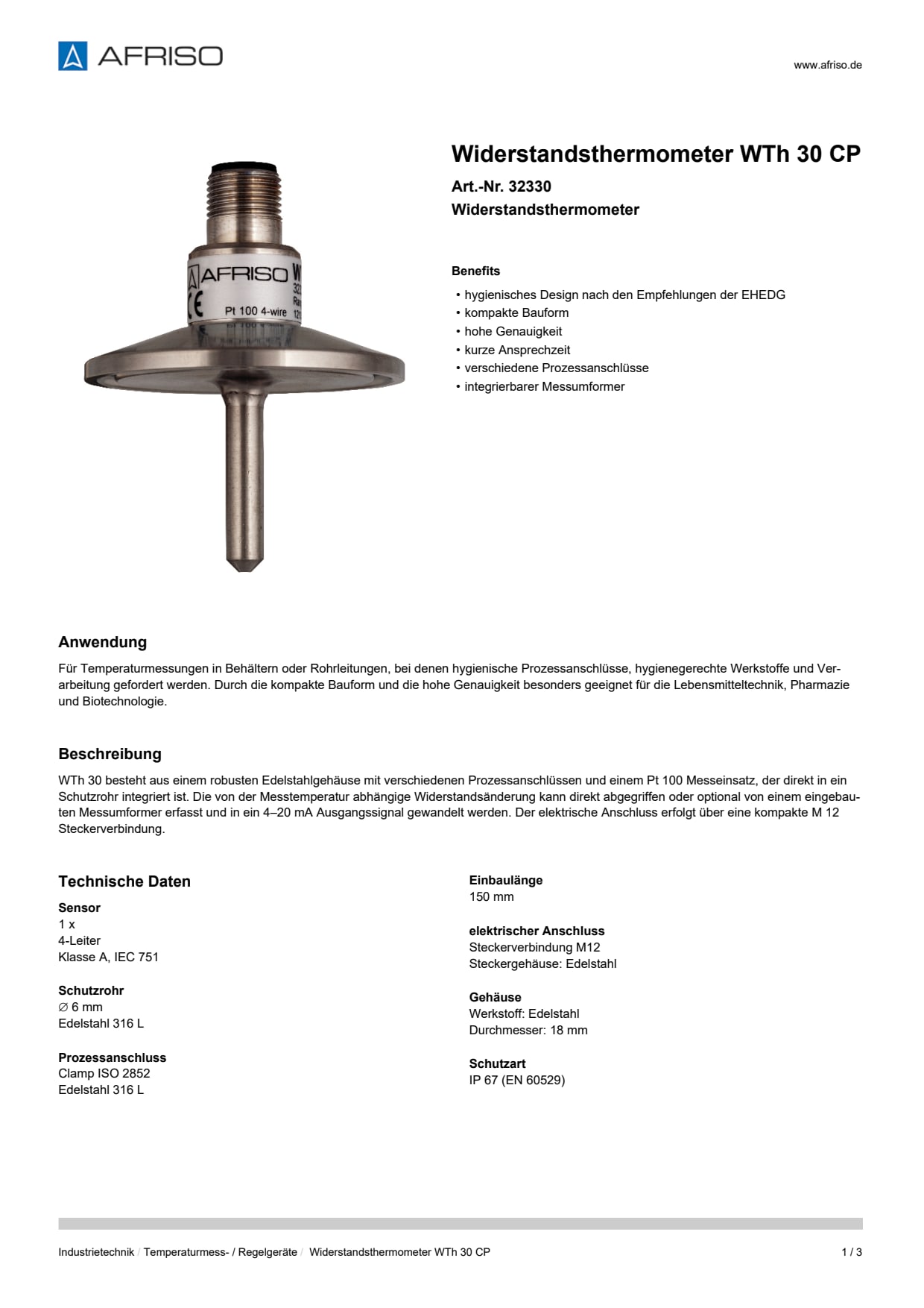 AFRISO_WIDERSTANDSTHERMOMETER-WTH-30-CP-WIDERSTANDSTHERMOMETER_32330_DEU_CHE.PDF