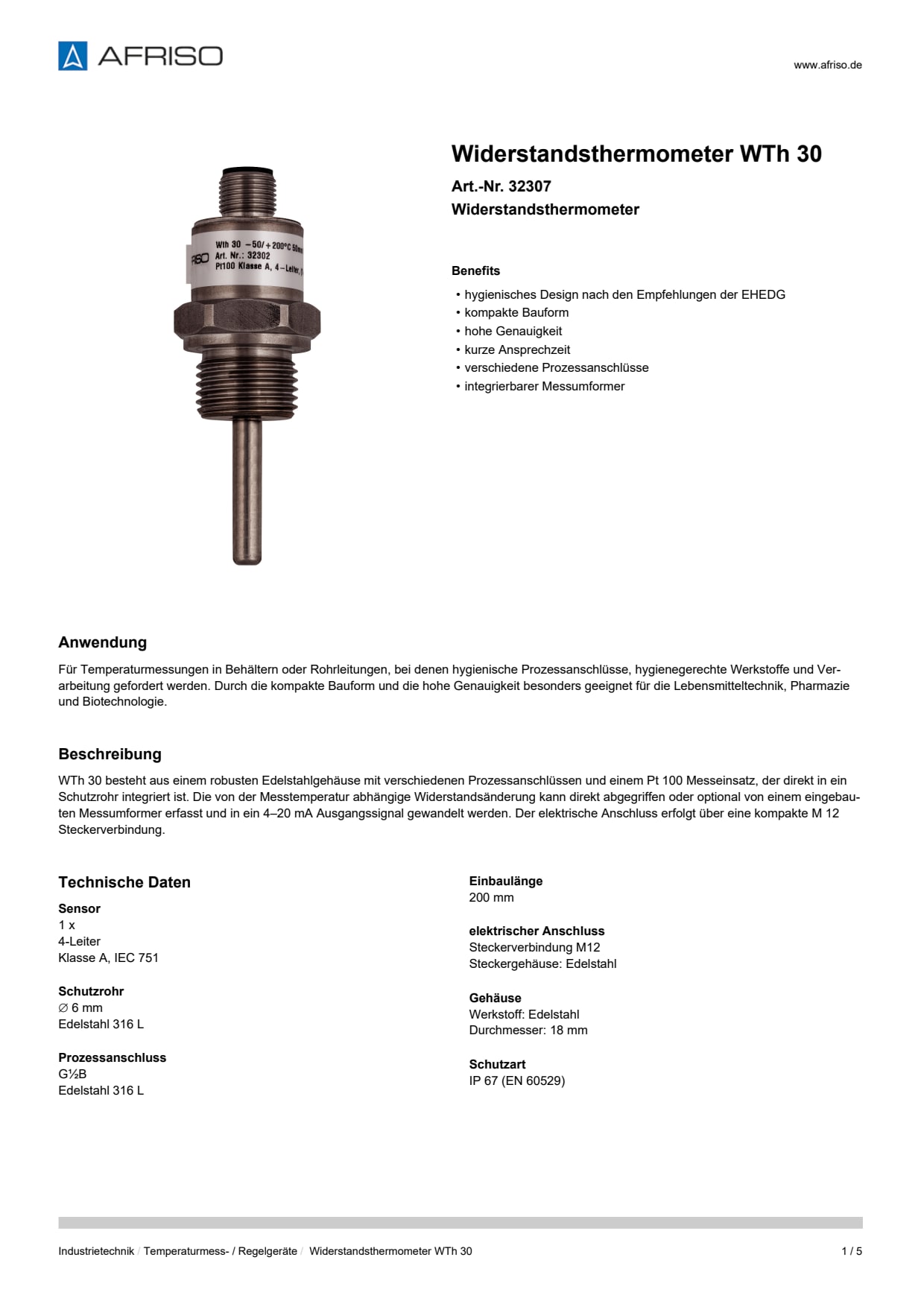 AFRISO_WIDERSTANDSTHERMOMETER-WTH-30-WIDERSTANDSTHERMOMETER_32307_DEU_CHE.PDF