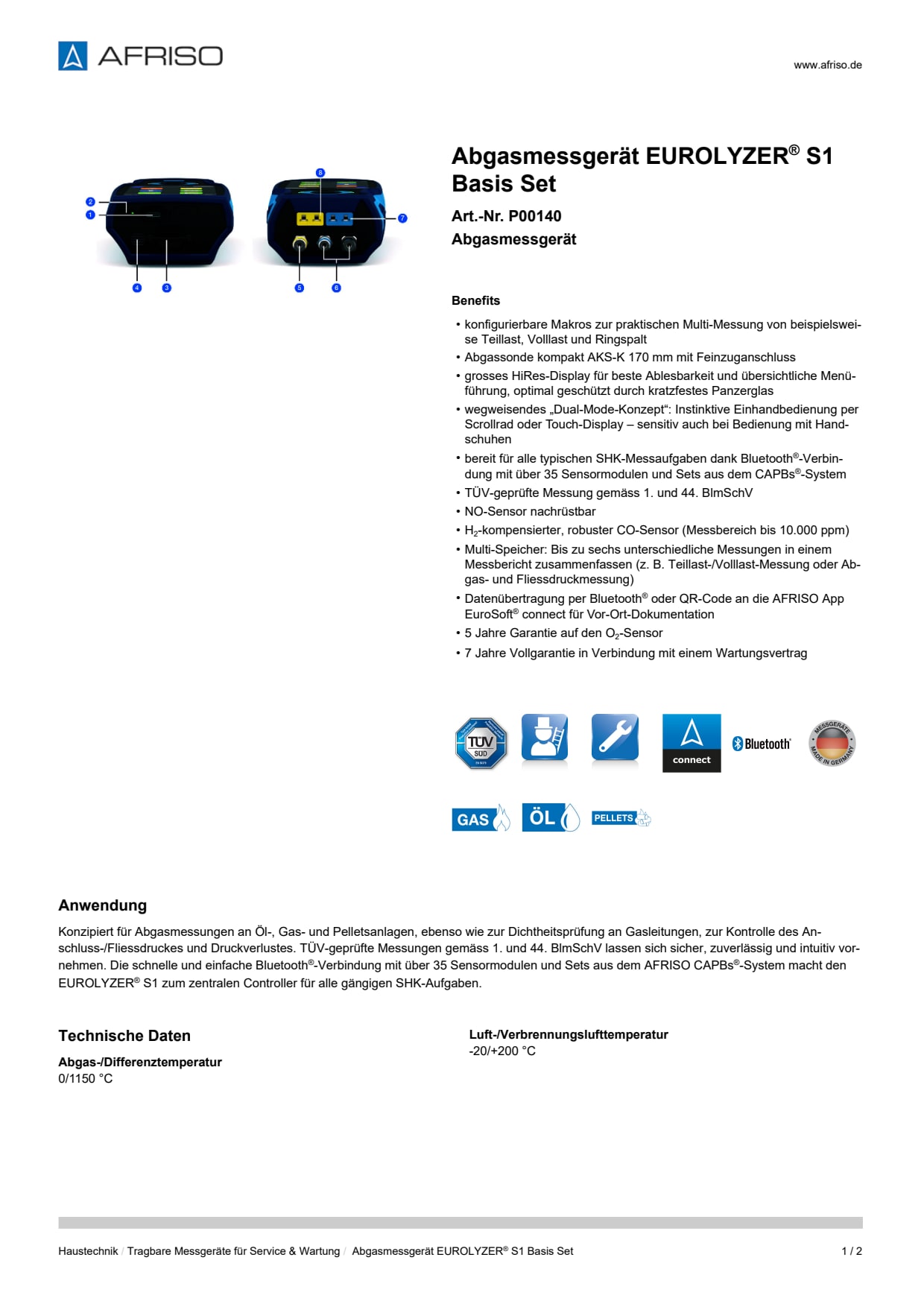 AFRISO_ABGASMESSGERAET-EUROLYZER--S1-BASIS-SET-ABGASMESSGERAET_P00140_DEU_CHE.PDF