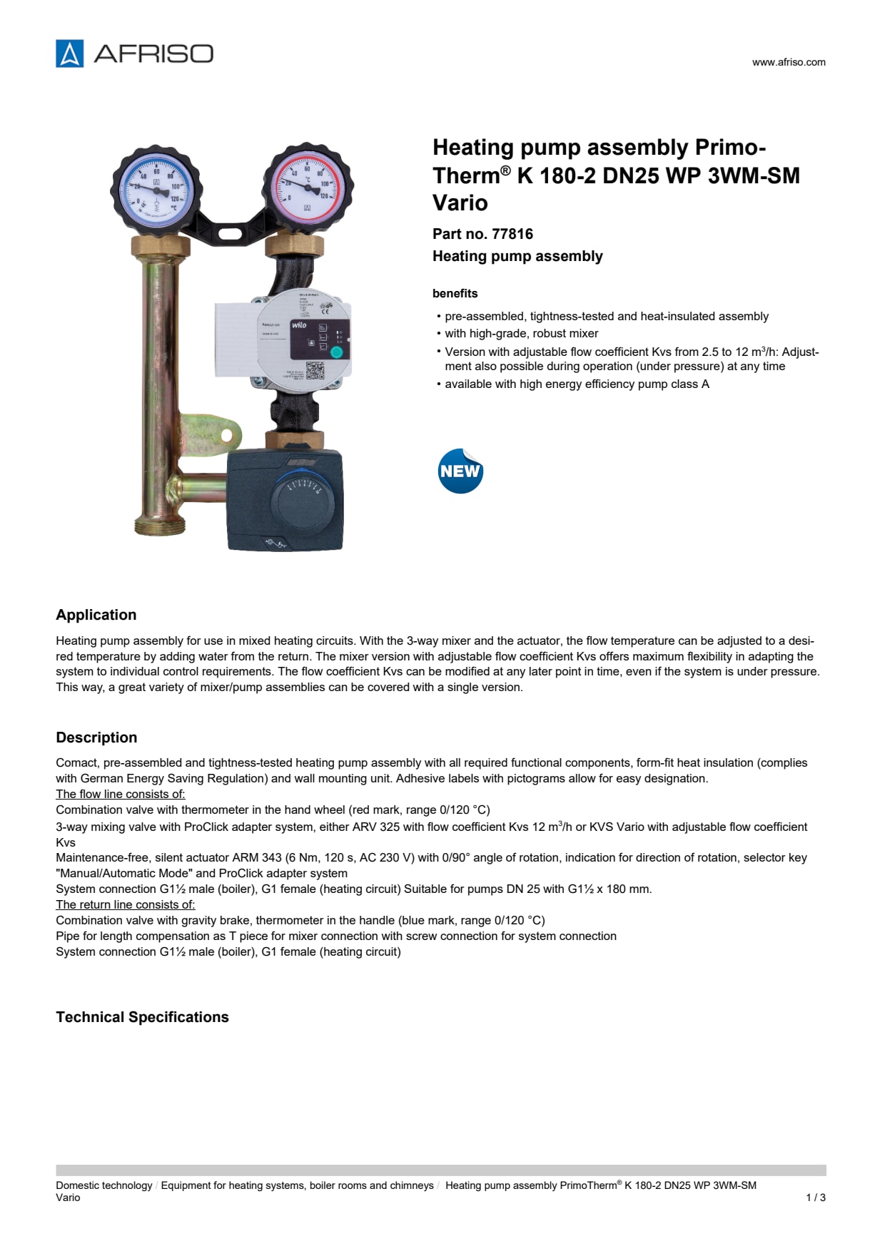 AFRISO_DATA-SHEET_HEATING-PUMP-ASSEMBLY_PRIMOTHERM-K-180-2-DN25-WP-3WM-SM-VARIO_77816_ENG_GBR.PDF