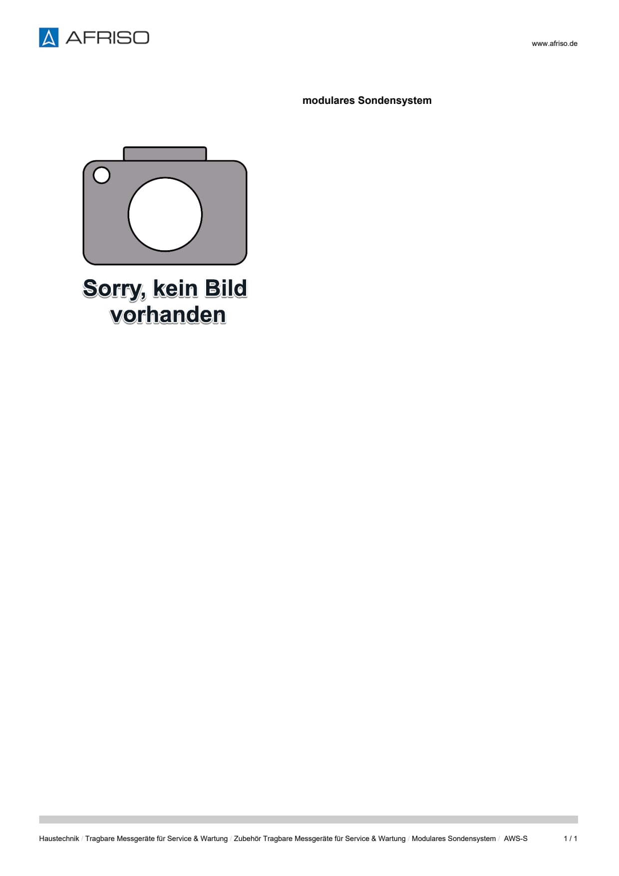 AFRISO_DATENBLATT_MODULARES-SONDENSYSTEM_AWS-S_P1291_DEU_CHE.PDF