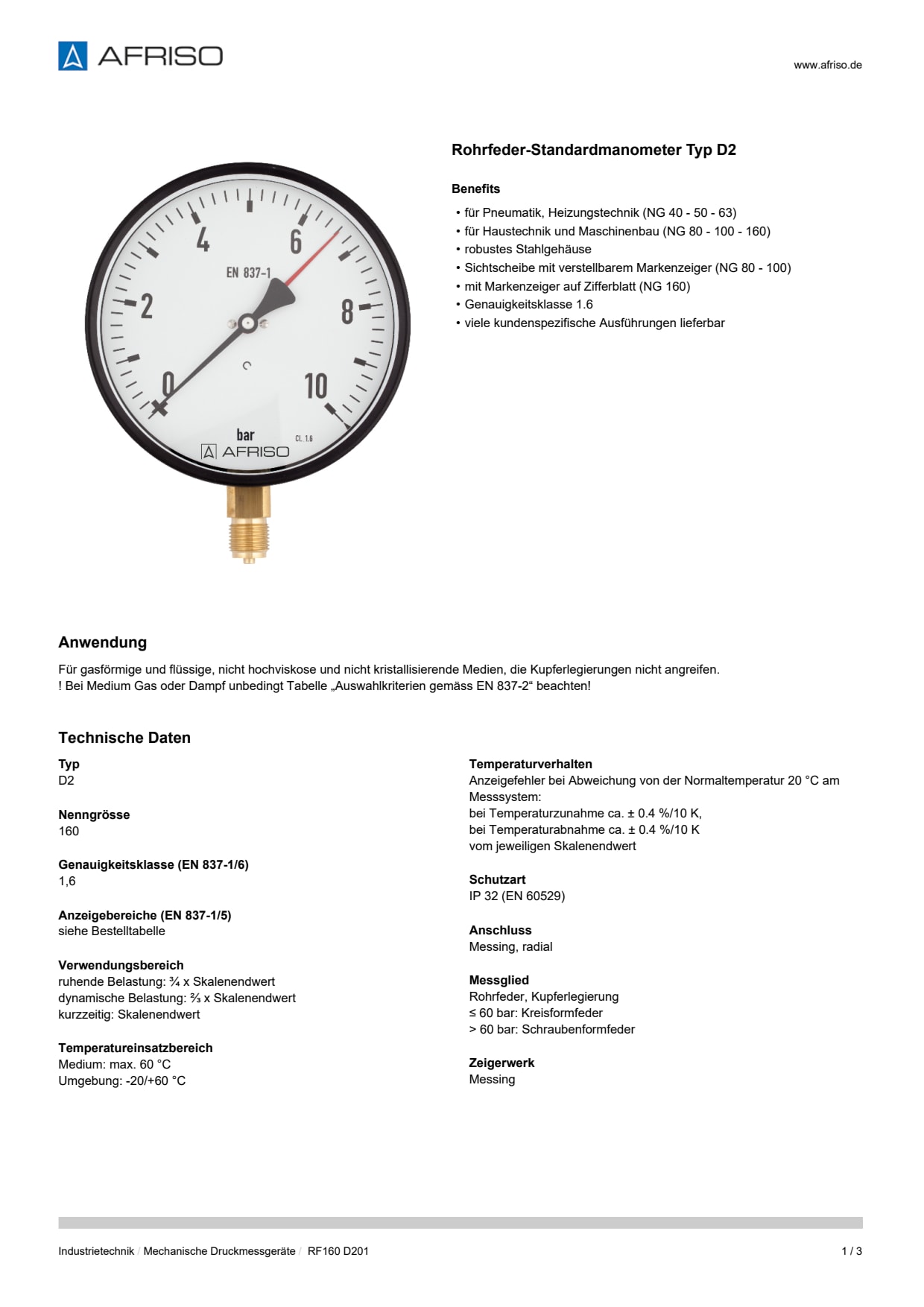 AFRISO_DATENBLATT_ROHRFEDER-STANDARDMANOMETER-TYP-D2_RF160-D201_P21062_DEU_CHE.PDF