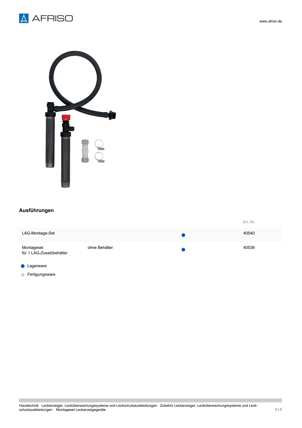 AFRISO_DATENBLATT_MONTAGESET-LECKANZEIGEGERAETE_P32239_DEU_CHE.PDF
