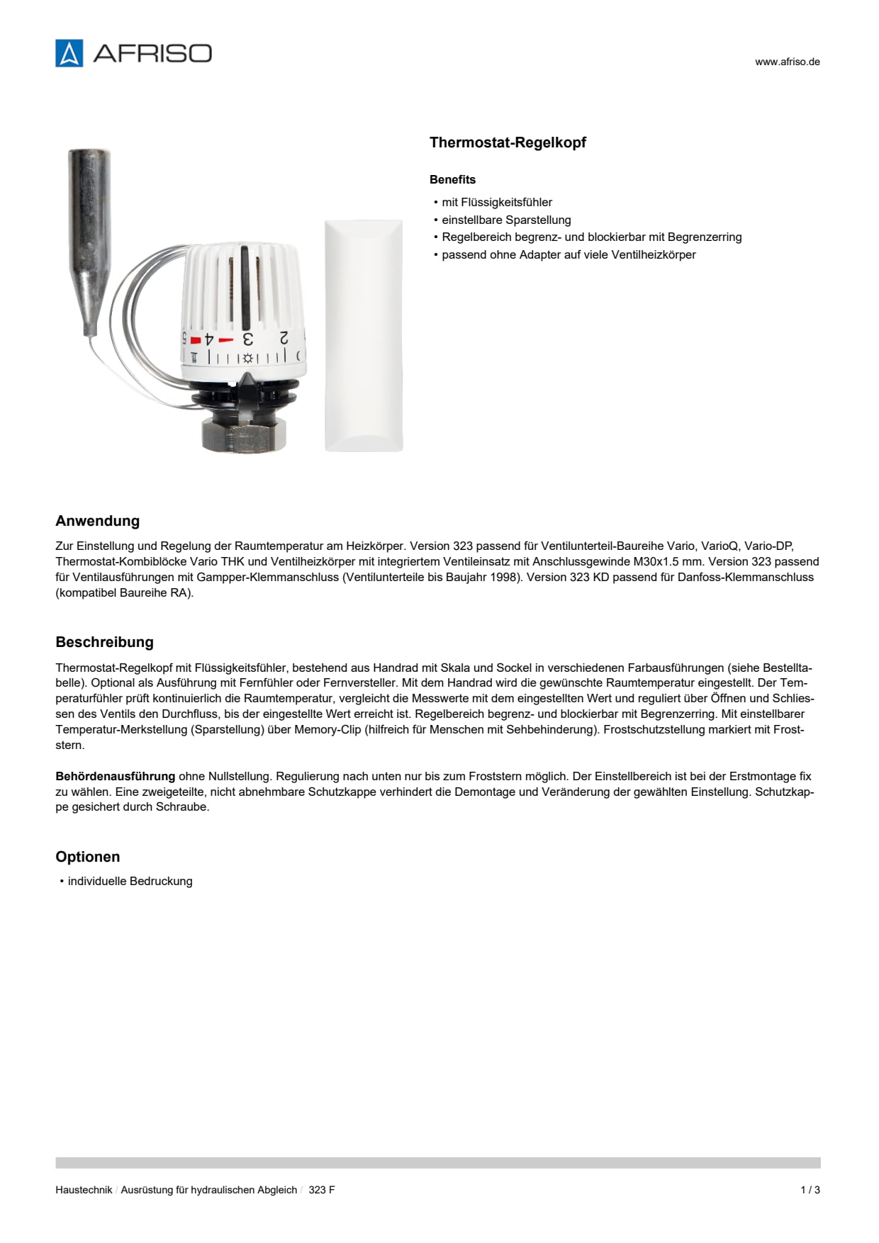 AFRISO_DATENBLATT_THERMOSTAT-REGELKOPF_323-F_P39253_DEU_CHE.PDF