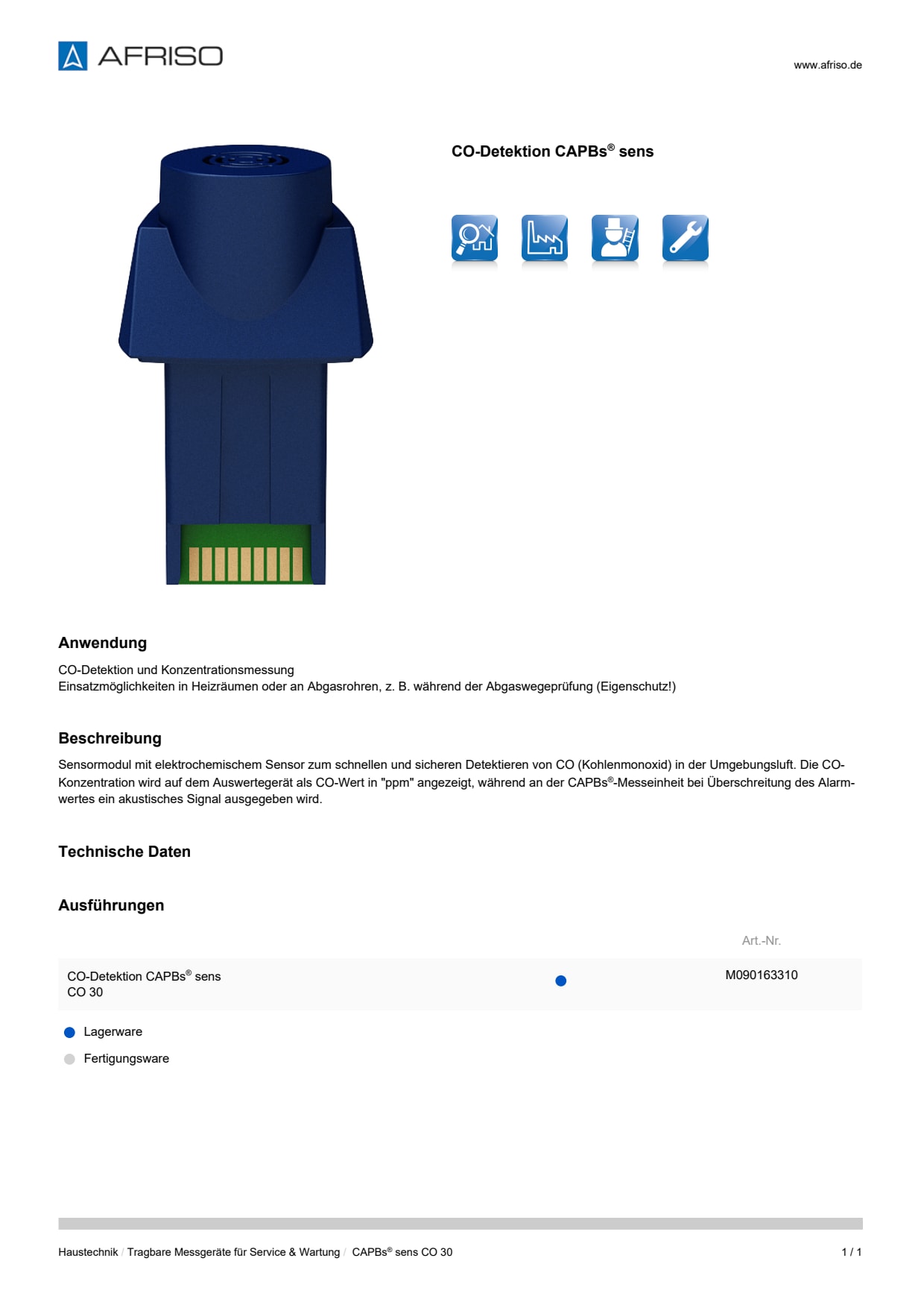 AFRISO_DATENBLATT_CO-DETEKTION-CAPBS-SENS_CAPBS-SENS-CO-30_P53667_DEU_CHE.PDF